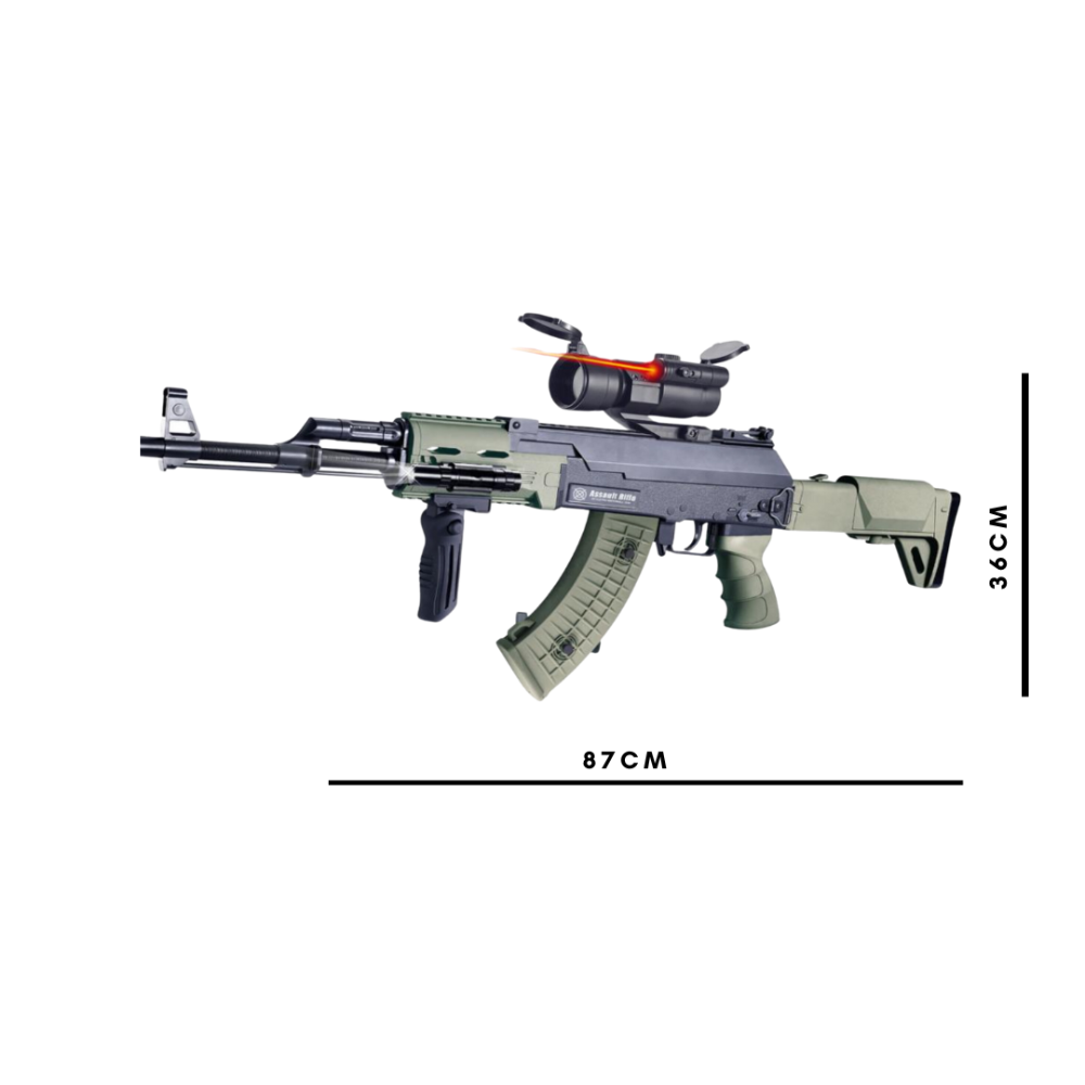 AK-47 PRO MODEL - GelBlaster Elektrisk Gevær