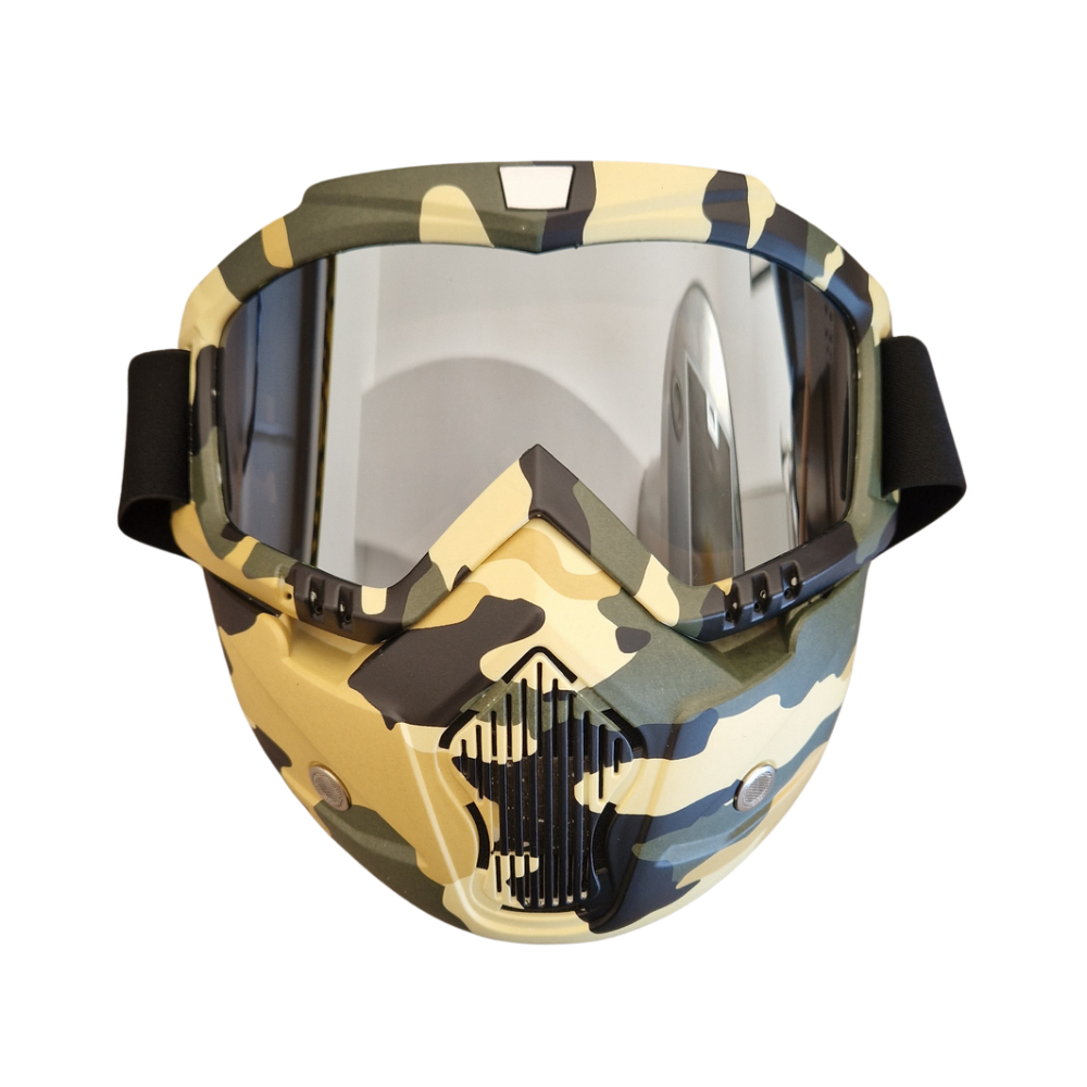 Gelblaster Maske - Wood Camo