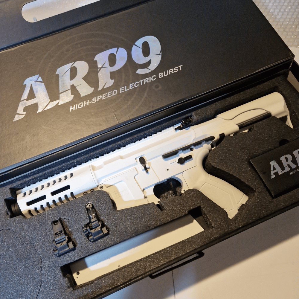 ARP9 Elite Hvid - GelBlaster Elektrisk Gevær