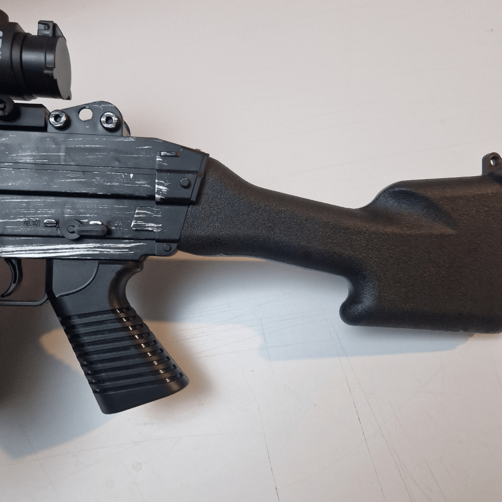 M249 Wartorn - Elektrisk Gelblaster gevær