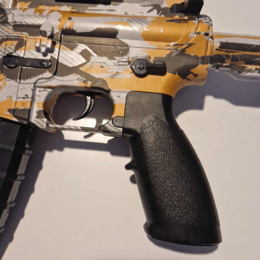 M4 Assault Orange - Elektrisk Gelblaster Gevær