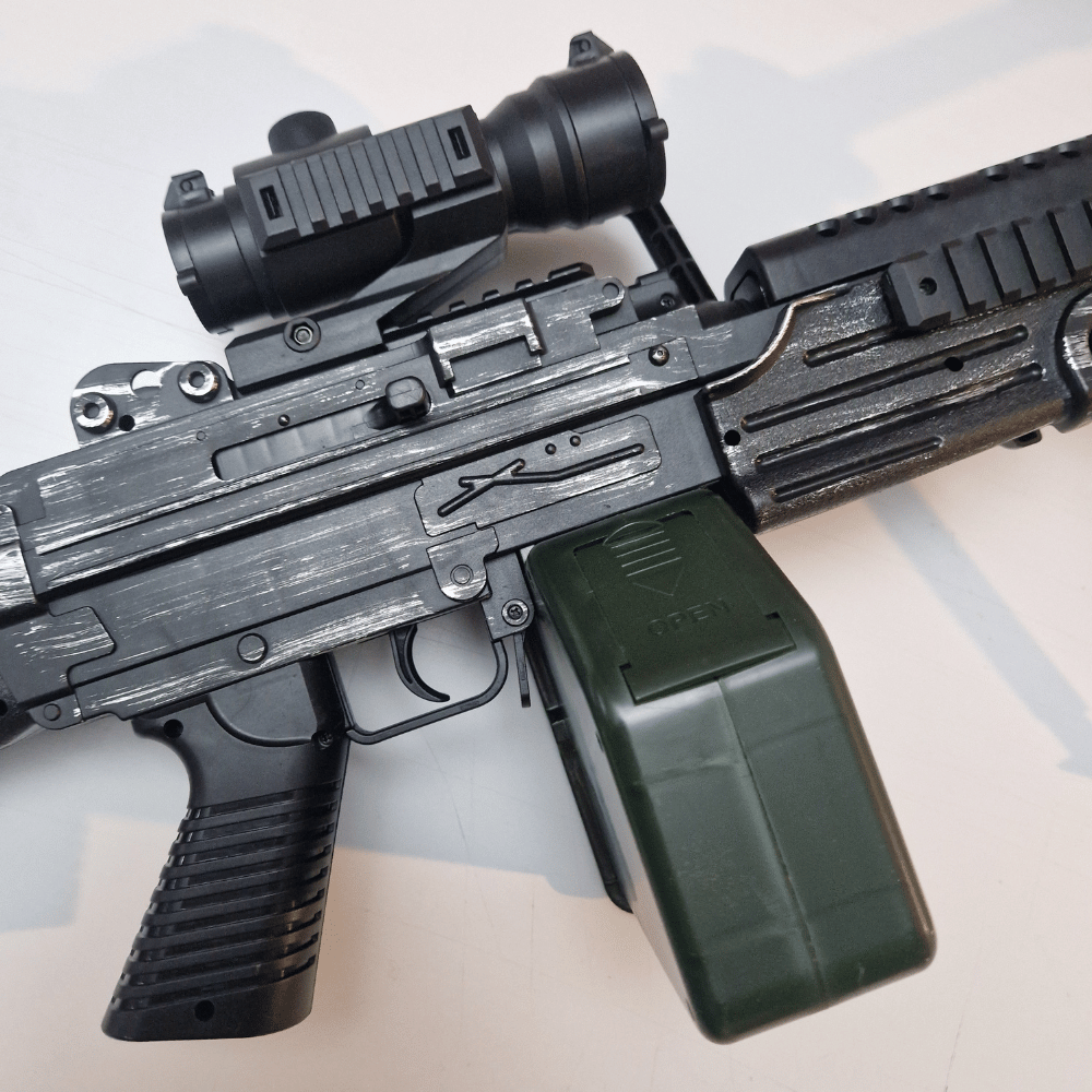 M249 Wartorn - Elektrisk Gelblaster gevær