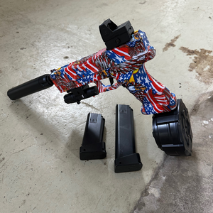 Glock - Elektrisk Gelblaster Pistol (Medfølger 3 magasiner)